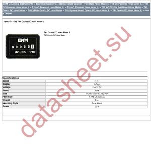 T41D45 datasheet  
